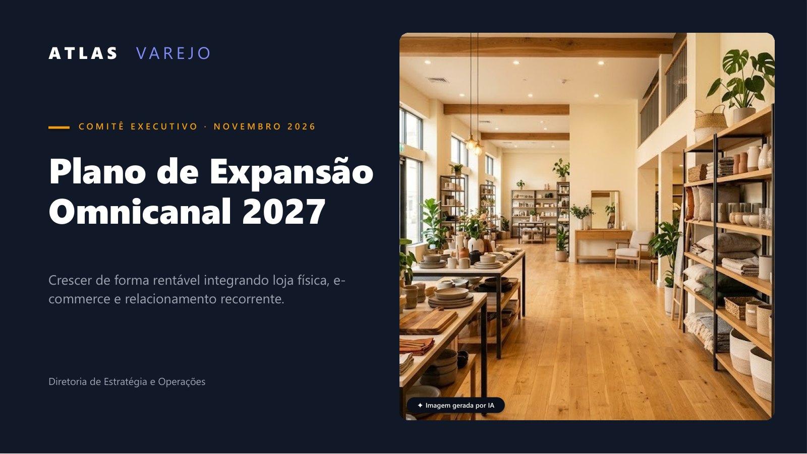 Capa do modelo Apresentação Corporativa
